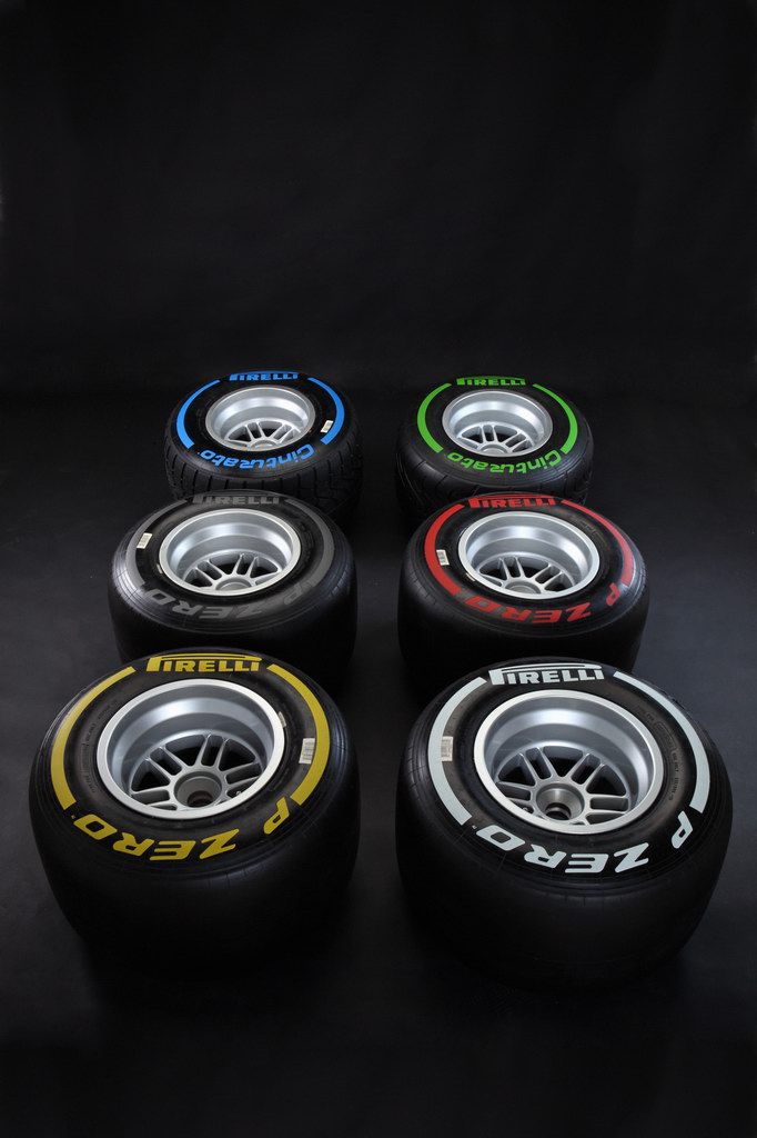 Pirelli F1 gomme 2012